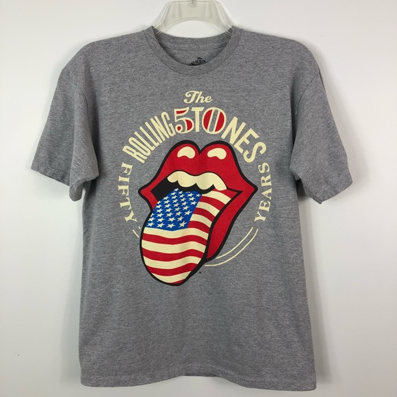 The Rolling Stoned Tops - Host Pick Rolling Stones 50 Years Graphic Shirt